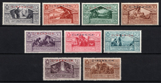 1930 Cyrenaica, Italian Colonies (SG 75 - 83, Full Set, CV $30, MNH)
