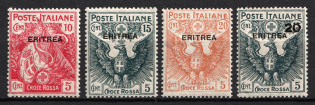 1916 Eritrea, Italian Colonies (SG 47 - 50, Full Set, CV $80, MNH)
