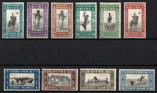 1930 Eritrea, Italian Colonies (SG 151 - 160, Full Set, CV $170)