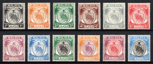 1949-55 Malaya, British Colonies (SG 42-45, 47-59)