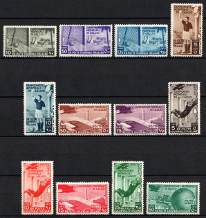 1934 Italian Colonies, General Issues (SG 76 - 87, Full Set, CV $980)