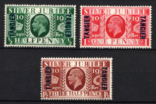 1935 Tangier International Zone, Morocco (SG 238 - 240, Full Set)