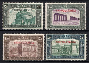 1930 Tripolitania, Italian Colonies (Scott B50 - B53, Full Set, CV $300, MNH/MLH)