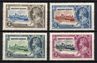 1935 British Guiana, British Colonies (SG 301 - 304, Full Set, CV $30)
