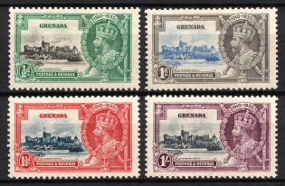 1935 Grenada, British Colonies (SG 145 - 148, Full Set, CV $30)