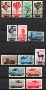 1932 Tripolitania, Italian Colonies (Scott B38 - B47, C4 - C7, Full Set, CV $965)