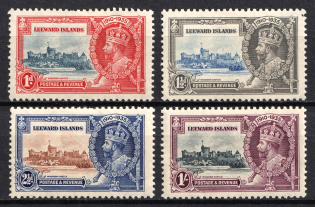 1935 Leeward Islands, British Colonies (SG 88 - 91, Full Set, CV $50)