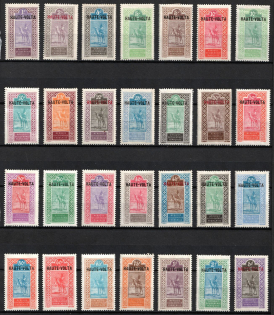 1920-28 Upper Volta, French Colonies (Sc. 1 - 28, Full Set, CV $45)