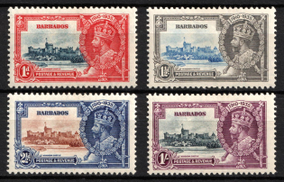 1935 Barbados, British Colonies (SG 251 - 244, Full Set, CV $50)