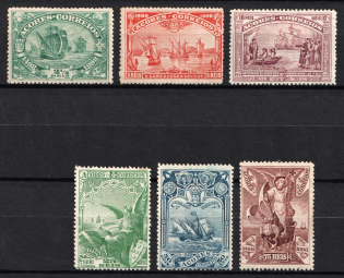 1898 Azores, Portuguese Сolonies (Scott 93 - 98, CV $50)