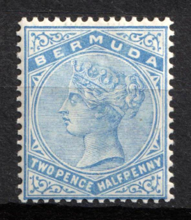 1883 2.5d Bermuda, British Colonies (SG 27 b, CV $40)
