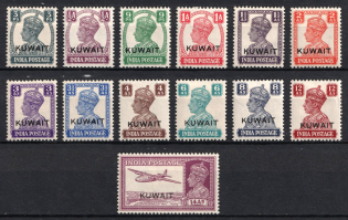 1945 Kuwait, British Colonies (SG 52-63, Full Set, CV $130)