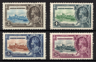 1935 British Honduras, British Colonies (SG 143 - 146, Full Set, CV $40)