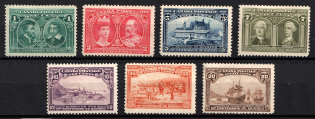 1908 Dominion of Canada, British Colonies (SG 189 - 195, CV $840)