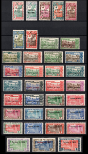 1932 - 1940 Inini, French Colonies (Sc. 2 - 6, 8 - 23, 25 - 31, 33 - 40, CV $55)
