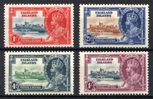 1935 Falkland Islands, British Colonies (SG 139 - 142, Full Set, CV $80)