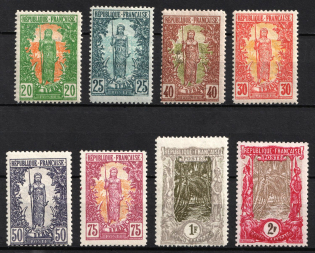 1900-04 Congo, French Colonies (Sc. 41 - 48, CV $120)