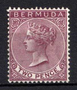 1893 2d Bermuda, British Colonies (SG 26, CV $30)