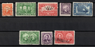 1927 Dominion of Canada, British Colonies (SG 266 - 273, Full Sets, Used, CV $60)