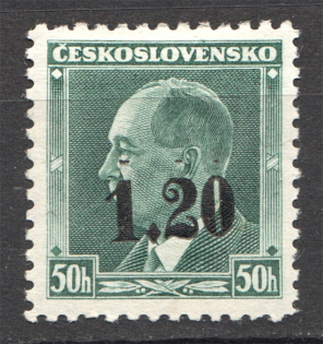 1938 Germany Occupation Sudetenland Black Overprint (Signed, CV $850)