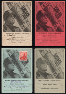 1939-1945 Fascist Italy WWII Documents