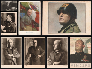 1939-1945 Italy WWII Fascist Propaganda Mint Postcards Collection