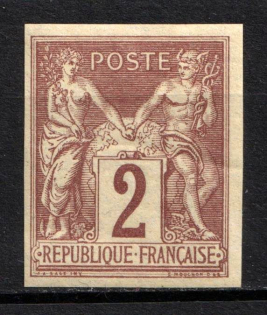 1878 2c French Colonies (Sc. 39, Mi. 37, CV $20)