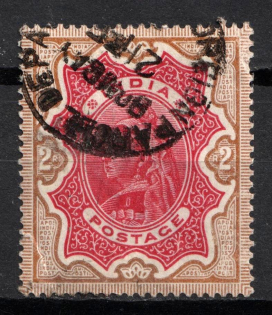 1895 2r India, British Colonies (SG 107, Used, CV $30)