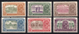 1931 India, British Colonies (SG 226 - 231, Full Set, CV $50)