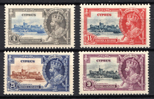 1935 Cyprus, British Colonies (SG 144 - 147, Full Set, CV $50)