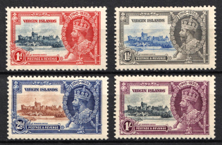 1935 British Virgin Islands, British Colonies (SG 103 - 106, Full Set, CV $40)