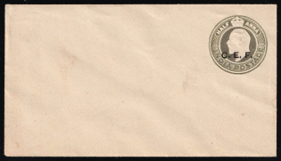 India, British Colonies, China Expeditionary Force, Postal Stationery Cover (Mint)