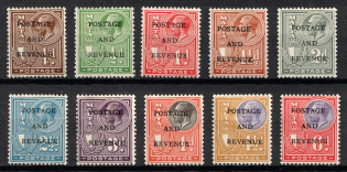 1928 Malta, British Colonies (SG 174 - 185, Signed, CV $40)