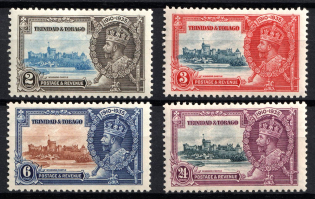 1935 Trinidad and Tobago, British Colonies (SG 239 - 242, CV $30)