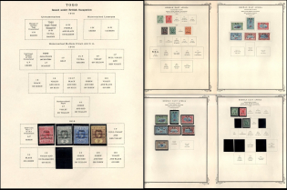1916-18 Occupations of East Africa and Togo, Collection