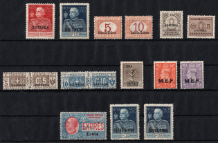 Italian Colonies, Collection of Different Issues