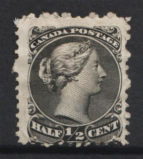 1868-71 0.5c Dominion of Canada, British Colonies (SG 53, CV $110)