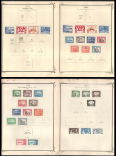 XX ct. Aden, British Colonies Collection on pages