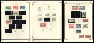 XX ct. Ascencion, British Colonies Collection on pages