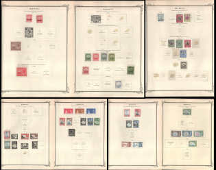 XX ct. Bermuda, British Colonies Collection on pages