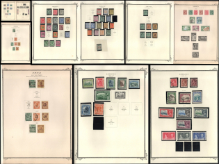 XX ct. Jamaica, British Colonies Collection on pages