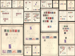 XX ct. Straits Settlements, Malaysia, British Colonies Collection on pages