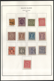 Cochin, British Colonies stamps on page