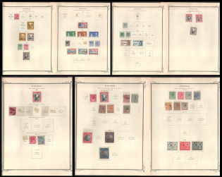 XX ct. Bahamas, British Colonies Collection on pages