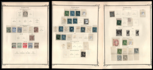 XIX ct. Barbados, British Colonies Collection on pages