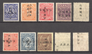 1920-21 Germany Joining of Silesia (Double Overprints+Offset, Print Error)