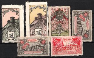 Russia, Charity Cinderellas (Small stock)
