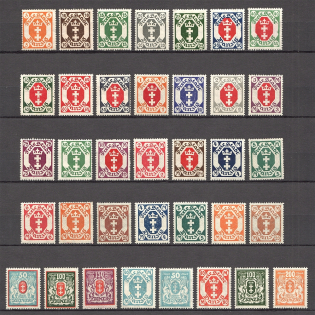 1921-23 Germany Danzig Gdansk (Full Sets, MNH/MH)