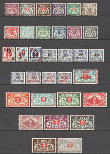 1922-23 Germany Danzig Gdansk (Full Sets, MNH/MH)
