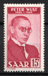 1950 Saar, Germany (Mi. 290, Full Set, CV $20)